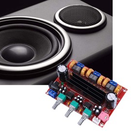 TPA3116D2 2.1 Channel 2x50W+100W Digital Subwoofer Power Amplifier Board Audio Stereo AMP Module Board Speaker DIY Kit DC 12V-24V