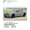 PWOBVZ Pink Purple LED Side Marker Lights for Dodge Charger