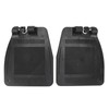Pair Wheelchair Footplate 19x16cm Footrest Thickened ABS Plastic Nonslip Texture