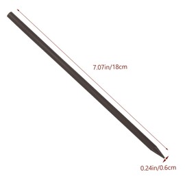 Baluue Minimalist Wooden Hair Stick Set 50pcs Hair Chopsticks for Bun Accessories