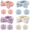 Set de 12 piezas Ostoby: 4 diademas con lazo y