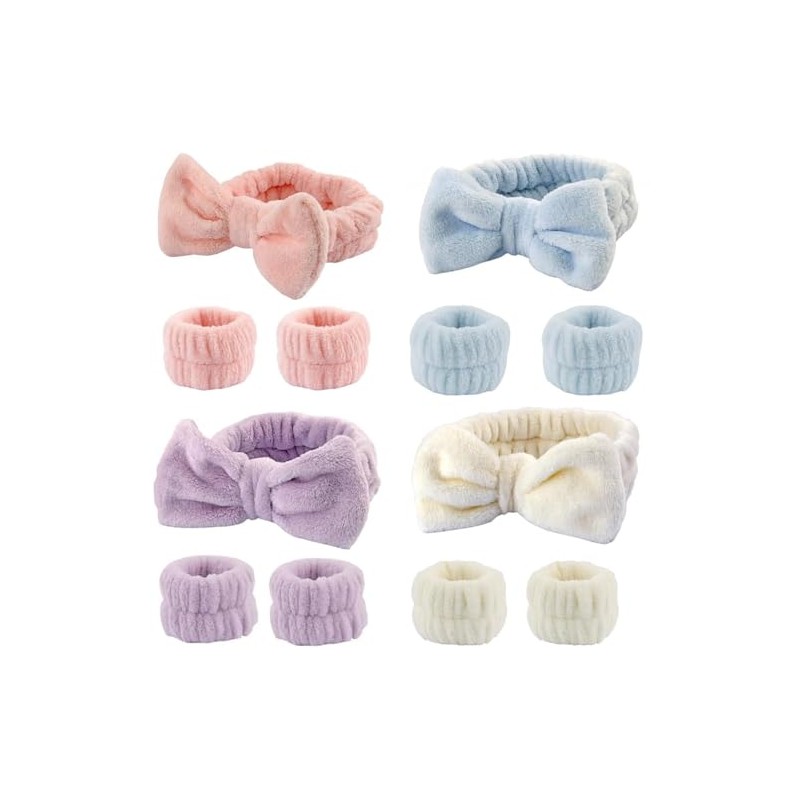 Set de 12 piezas Ostoby: 4 diademas con lazo y