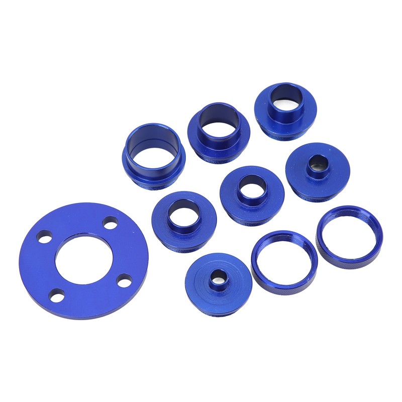10 Pcs Set Router Template Guides Bushing High Strength Aluminum