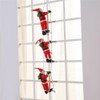 Christmas Pendant Santa Claus Climbing Stairs Decor Xmas Tree Decoration