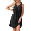 Dresses for Women Sleeveless Sundress Lace Scoop Neck Beach Vacation