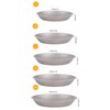 Aomiun Camping Utensil Set, Titanium Plate and Folding Fork Spoon