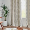 jinchan 100% Blackout Boho Curtains 63 Inch Length for Bedroom