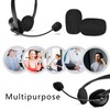 Phinus 10 Pack Lapel Microphone Windscreen, Headset Windscreen, Mic Foam