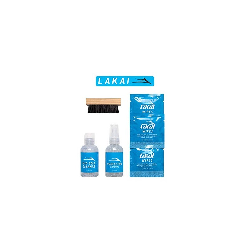 Lakai Unisex-Adult Shoe Cleaning KIT Skate Shirt, Multicolor, One Size