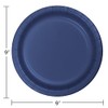 Trendware Navy Blue Paper Plates, 72 Count
