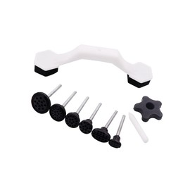 Tiardey 8Pcs Puller Tabs for Car Dent Removal,Auto Body Paintless Dent Repair Tool, Sliver Bridge Dent Puller with Door Dings Repair and Hail Damage Repair