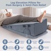 Ganondorf Adjustable Leg Elevation Pillow, Orthopedic Bed Wedge Set for