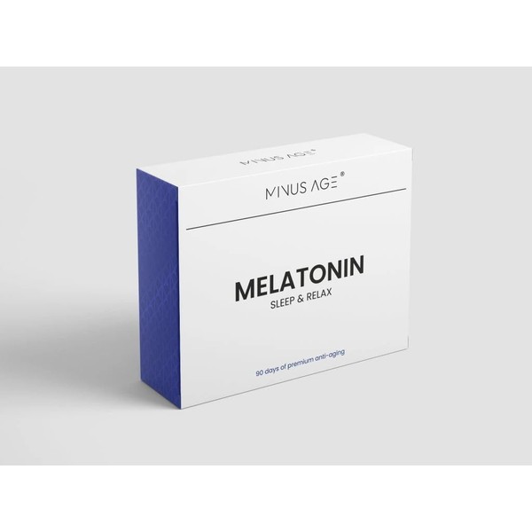 Minus Age Schlaf-Komplex 0.25mg – 90 Einschlaf-Kapseln – Hochdosiert –