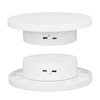 White Automatic 360° Rotating Display Turntable 3KG Load Bearing Electric