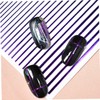 IWOWHERO 5 Sheets Nail Art Stickers Shiny Decals for Womens