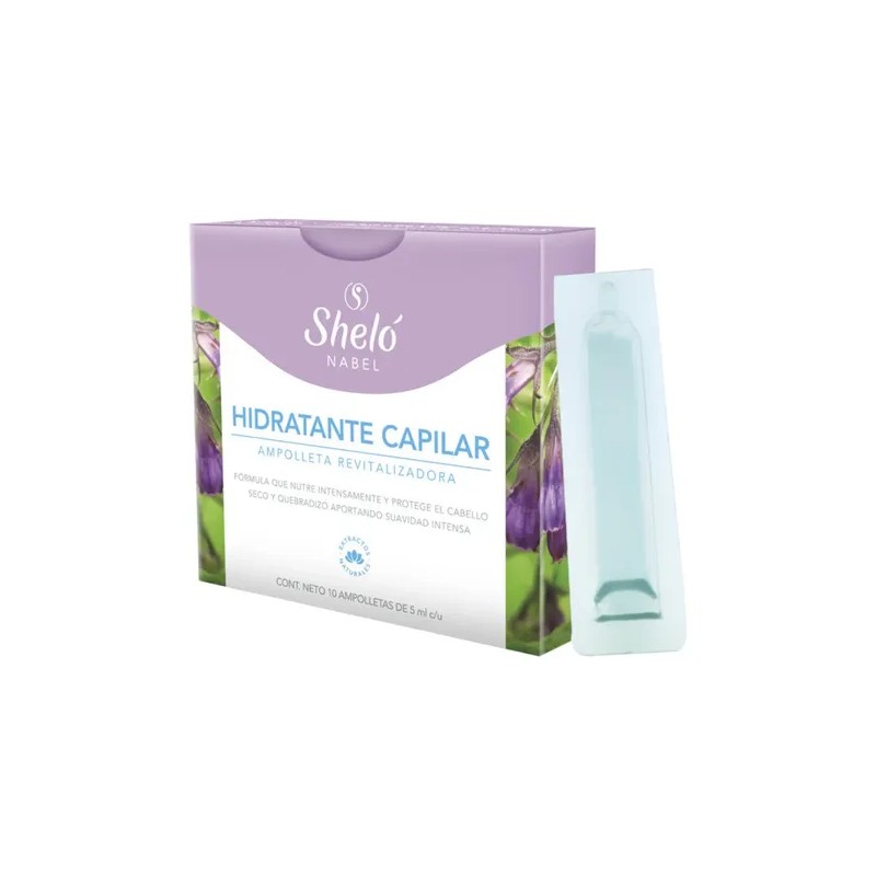 Hidratante Capilar Ampolleta Revitalizadora Shelo 10/5ml
