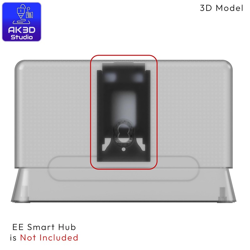 Wall Mount Bracket for Smart Hub Plus SH31B SH32B Home
