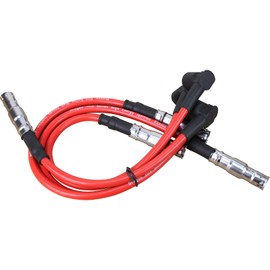 AIP Electronics Dragon Fire 500 Ohm per/ft. Street Series High Performance Spark Plug Wire Set for 2001-2010 VW Jetta Golf Beetle 2.0L OEM Fit PWJ214