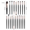 Rose Gold Makeup Brush Set, 20-Piece Premium Makeup Brush Set