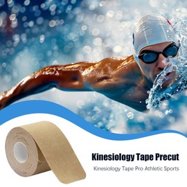 Precut Kinesiology Tape - Muscle Tape Bandage - Elastic Muscle Patches for Running Cycling Ball Games, Joint Protective Supplies