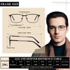 LKEYE Progressive Multifocal Reading Glasses Men No Line Multifocus Transition