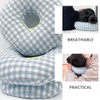 Healvian Piercing Pillow Ear Doughnut Cushion Ear Cushion with Hole