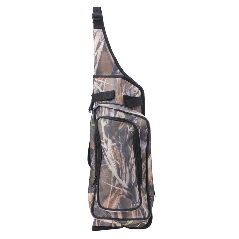 Reed Camouflage Outdoor Portable Messenger Archery Quiver Bag Arrow Bow
