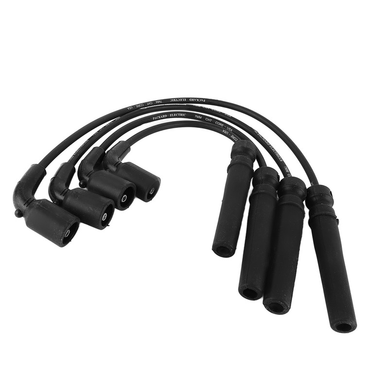 4PCS Spark Plug Wire Set 96497773 Aging Resistant Ignition Automotive