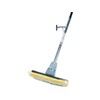 Steel Roller Sponge Mop, Bronze Handle with 12" Wide Yellow