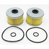 TWO OIL FILTERS WITH O-RINGS for the 1985-1986 Honda ATC