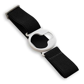 Diasticker® Enlite Guardian – Fixation Strap | Flexible – Waterproof – Strong Hold | Bracelet for Attachment, Sensor Protection, Fixation | Holder: White (Large: 35-45 cm, Black)