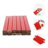 12Pcs Carpenter's Construction Marking Pencils - 175mm Professional Black and