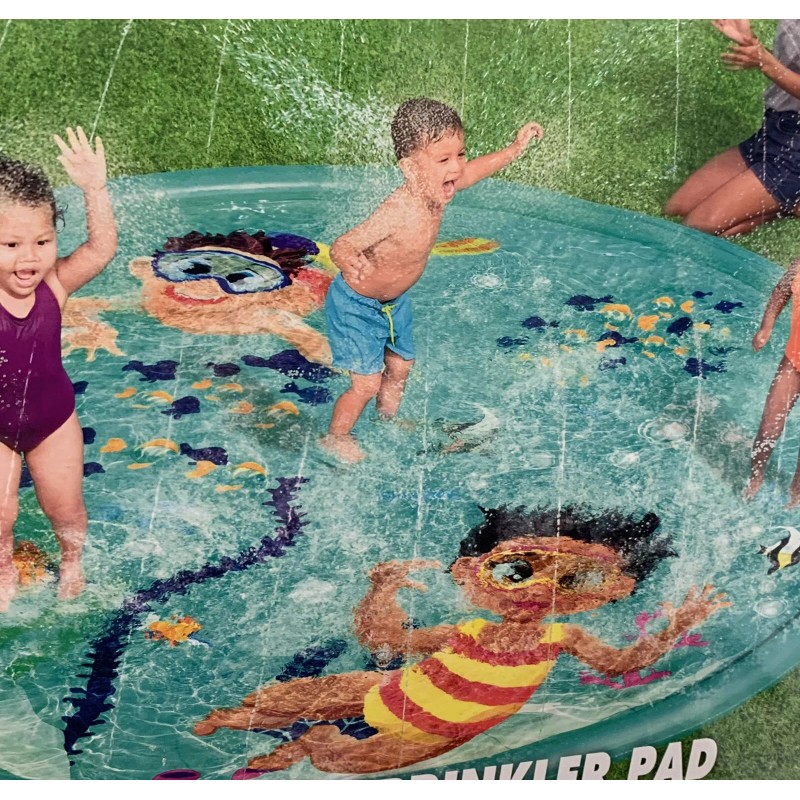 Bestway 11 Ft - Kids Underwater Adventure Water Sprinkler Pad