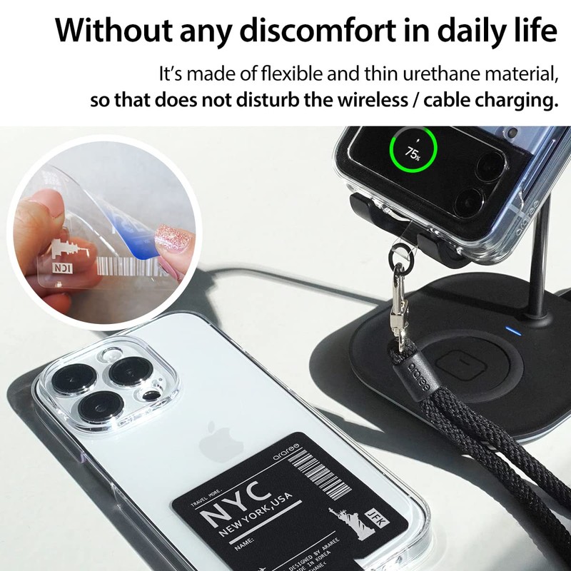 araree Travel More, Phone Lanyard Part for Phone Strap, Universal