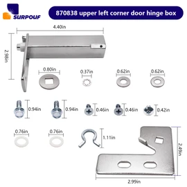 870838 Top Left Door Hinge Cartridge Fits For TRUE Door Hinge Kit
