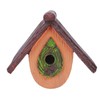 Bird House Garden Tree Decoration Hummingbird Synthetic Resin House Craft