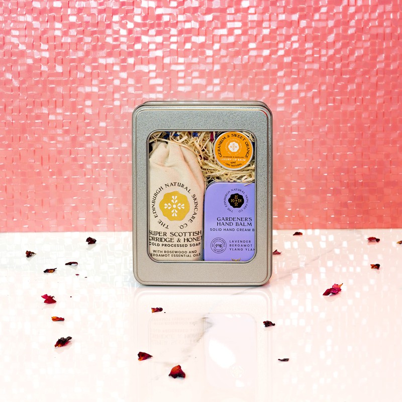 Luxury Gift Box | Gardener's Scented Hand Cream Bar |