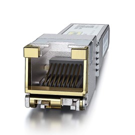 10Gtek 10GBase-T SFP+ Module, 10G-T, 10G Copper, RJ-45 SFP+ CAT. 6a, Up to 30m, Optical Transceiver, Compatible with Cisco SFP-10G-T-S, Meraki, Netgear, Ubiquiti UF-RJ45-10G, Mikrotik, D-Link,