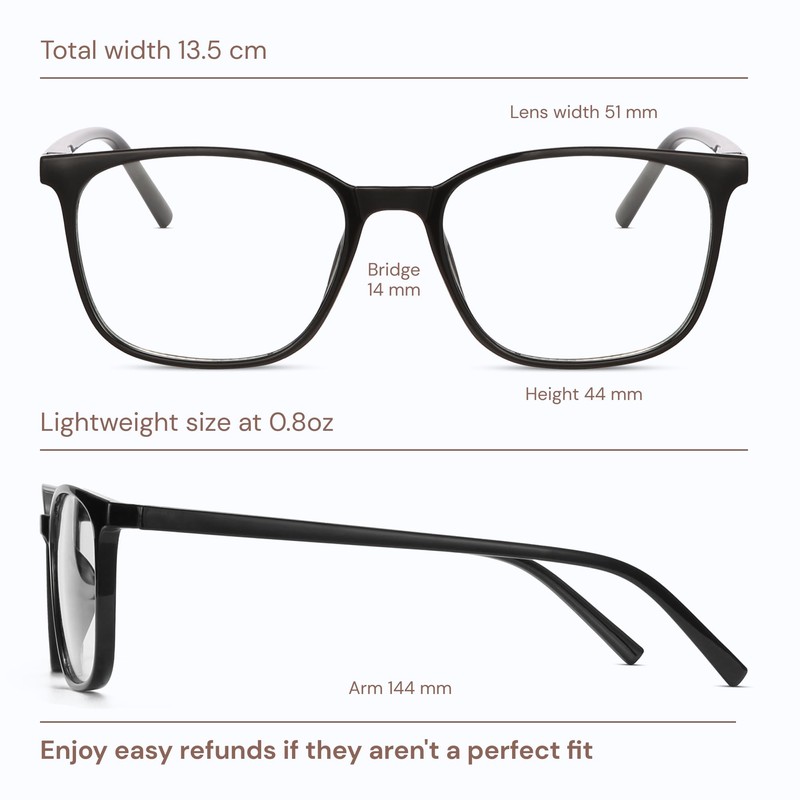 Gaoye Ultralight Blue Light Glasses for Women - Computer Protection