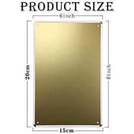 6"x8" Notice Parking On This Site Is At Your Own Risk Warning Metal Sign Park