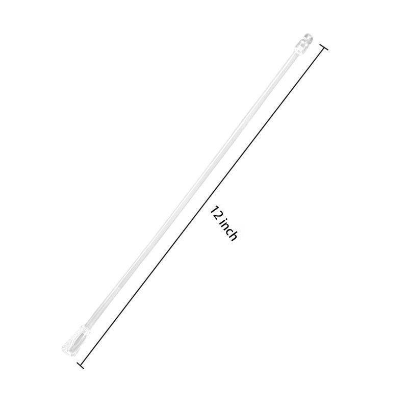 6 Pack Blinds Opener Accessories, Curtain Rod Replacement with Hooks
