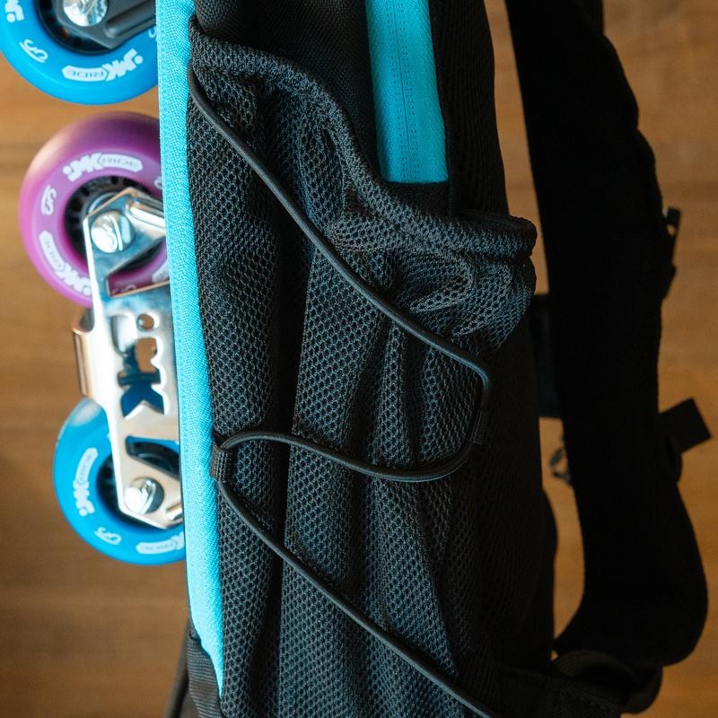 JMKRIDE Backpack w/Skate Carrier, Designed for Carrying JMK Freeskates