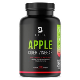 Vinagre de Manzana 500 mg 180 Cápsulas. Ingredientes naturales. Apple Cider Vinager B Life.