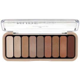essence the Nude Edition Eyeshadow Palette, No. 10 Pretty In Nude, Nude, Long-Lasting, Matte, Metallic, Natural, Shimmering, Intensive Colour, Vegan, Nanoparticles Free (10 g)