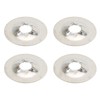 CARBBIA 90301-ST0-003 M3 x 9mm Internal Tooth Starlock Washers, Locking