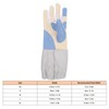 1Pcs Padded Fencing Glove, Washable Fencing Glove, Anti Slip Breathable