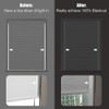 iHomeBlinds 100% Flexible Blackout Light Blocking Strips for Blinds &