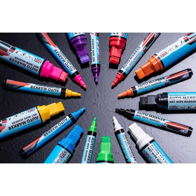 Autowriter Car Paint Marker Pens Auto Writer Green - Wide