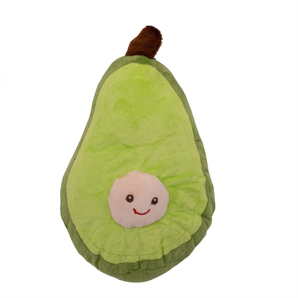 TG,LLC Treasure Gurus Soft Stuffed Plush Baby Green Avocado Fruit Hug Pillow Cute Small Decorative Squeeze Cushion