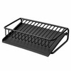 Bathroom Soap Holder Draining Rack, Self-Draining Soap Dish with Anti-Slip